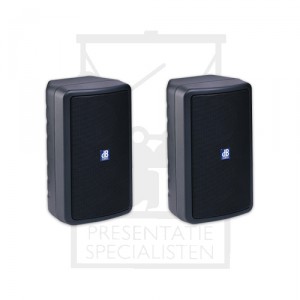 Speaker set dB 1.2 (tot 20 personen)