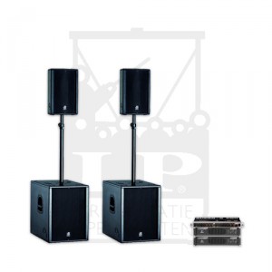 Speaker set dB 5.2+2 (tot 200 personen)