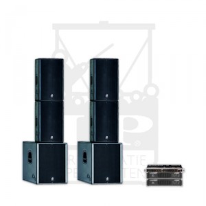 Speaker set dB 5.4+2 (tot 300 personen)