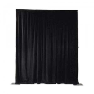 Pipe and Drape Doek zwart 3m x 4m