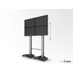 Videowal 2x2 Orion 55 inch seamless LED  op display 