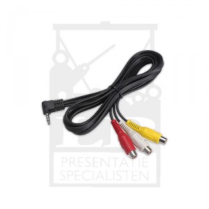 AV kabel (3x Cinch F - Triple Mini-jack)