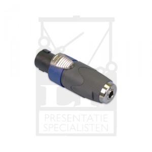 Adapter - 6.35mm Jack F - Speakon M